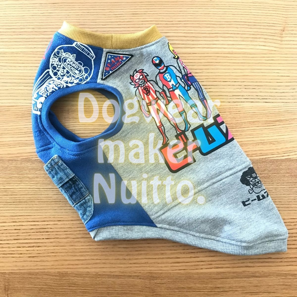 ご新規・飼い主さまと二人三脚でオーダー犬服作ります 愛犬のためだけのハンドメイド服フィッティング＆製作サービス イメージ4