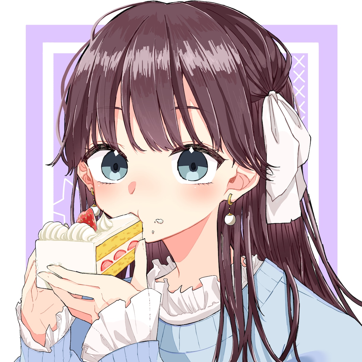 何度でも修正可能【SNS用アイコン】描きます ☆ご希望に沿えるよう最大限努力します☆気軽にご相談ください！ イメージ1