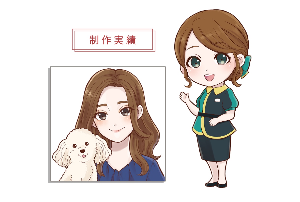 ゆるふわかわいいイラスト提供いたします SNSアイコンにおすすめ！似顔絵も大歓迎です◎ イメージ5