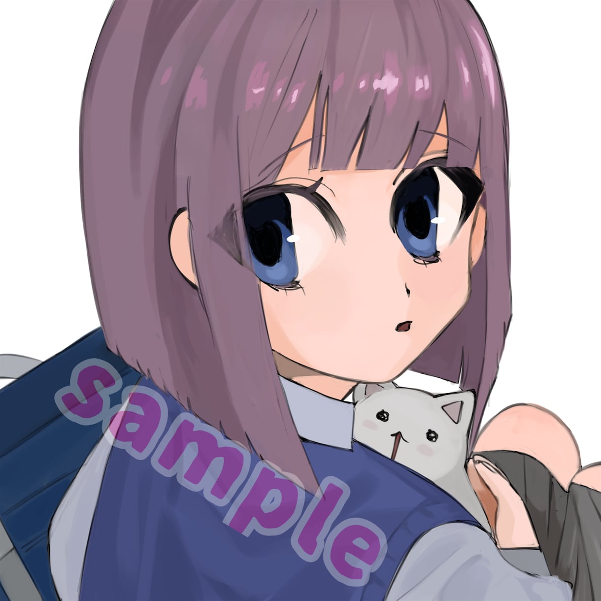 厚塗りイラストを描きます アイコン制作をします！修正無制限！！！！！ イメージ1
