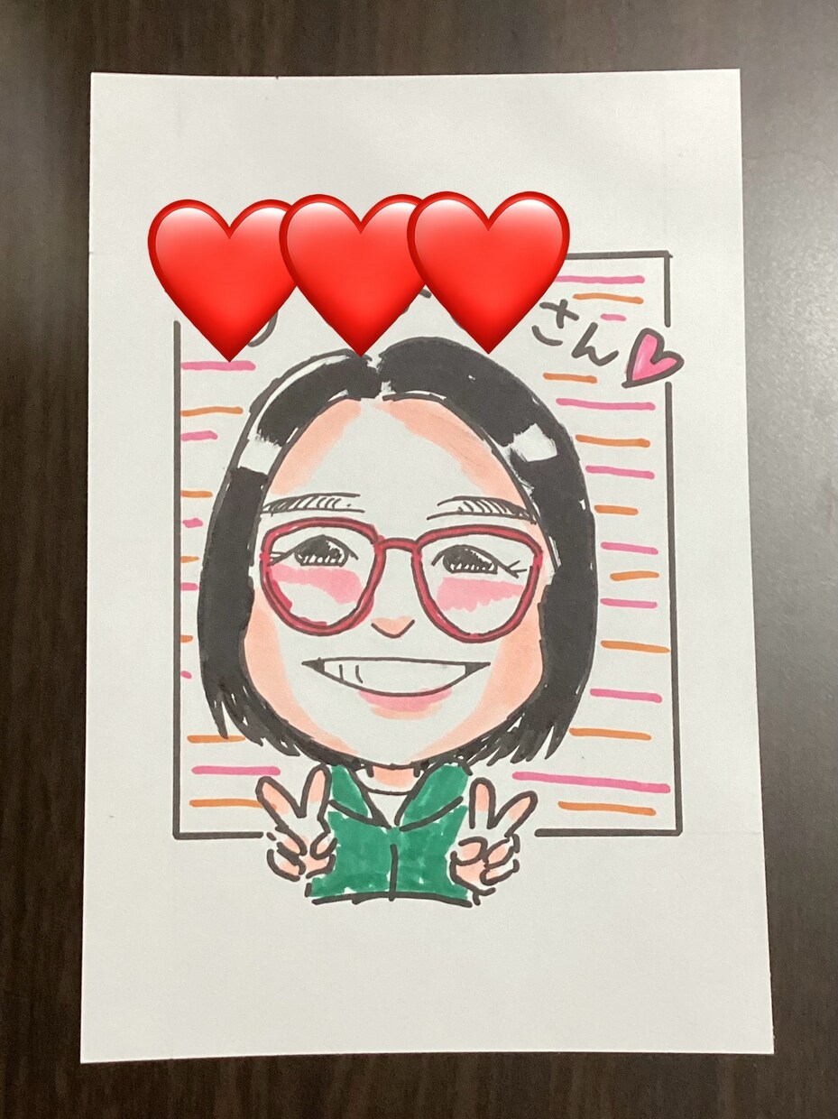 記念日などに♪可愛い似顔絵作成いたします ファミリー、カップル、お友達同士におすすめです⭐︎ イメージ8