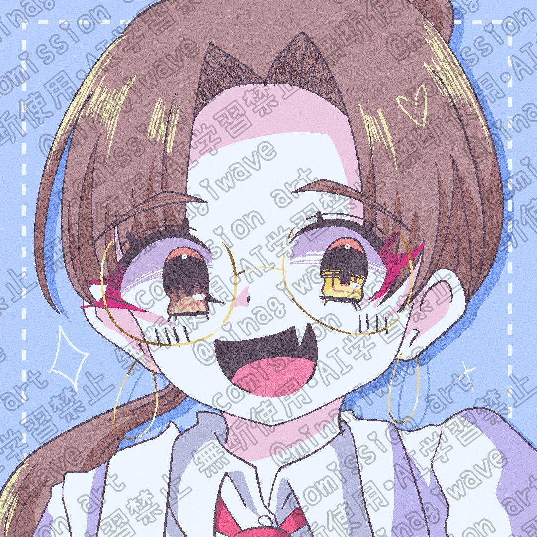 レトロで優しくて可愛いアニメ塗りでアイコン描きます 格安・1000円で受け付け中です！ イメージ8