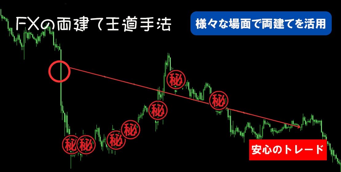 FXの両建てで手堅く驚異的！王道手法を伝授します 高度なスキルはなし。エントリー利確、両建てを明確に伝えます。 イメージ9