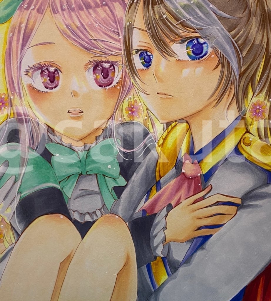 アナログ手描きイラスト描きます フルカラー、コピック、色鉛筆等使用 原画、一点物オリジナル イメージ2