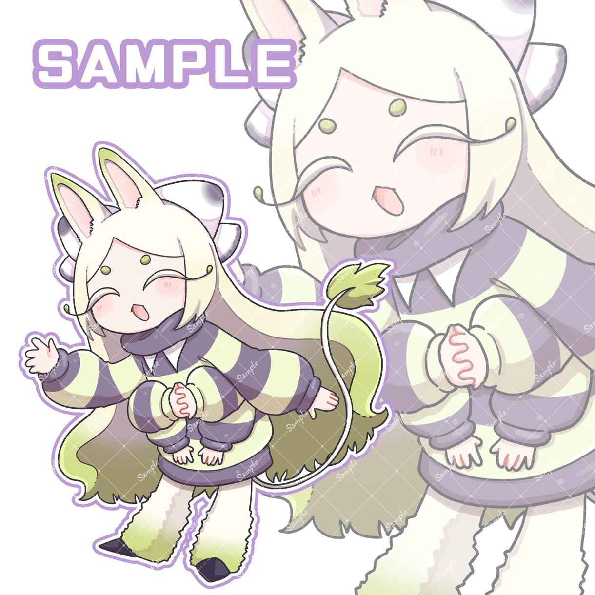 ミニキャライラストを描きます 商用利用もOK！さまざまな場面で使用可能！ イメージ6