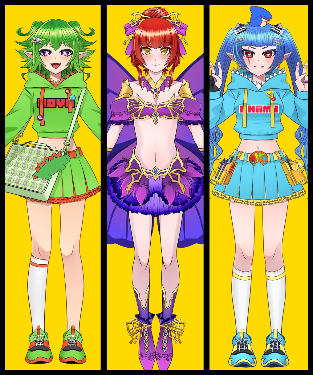 あなただけの立ち絵イラスト制作します 高クオリティ&印象に残るキャラクターをあなたに イメージ4