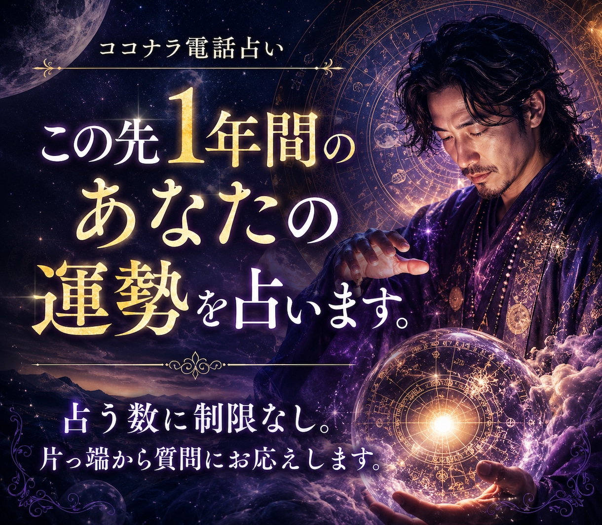 この先1年間のあなたの運勢を占います 占う数に制限なし。片っ端から質問にお応えします。 イメージ1