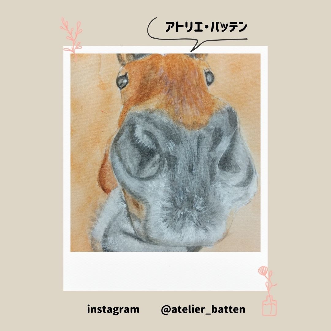 ペットの似顔絵描きます オーダーメイドでペットの似顔絵を水彩画で提供します。 イメージ9
