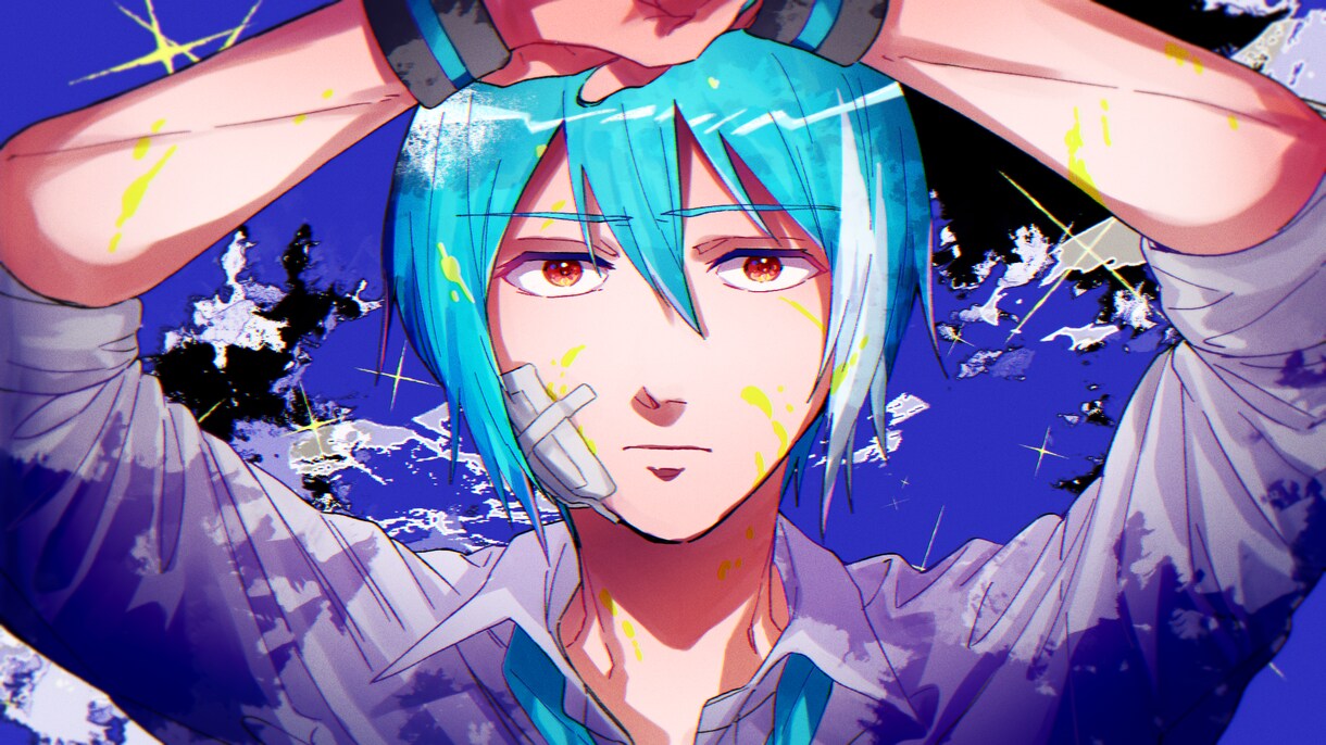 動画用イラスト制作します ボカロUTAUや歌ってみたのサムネイルを個性的に演出！ イメージ9