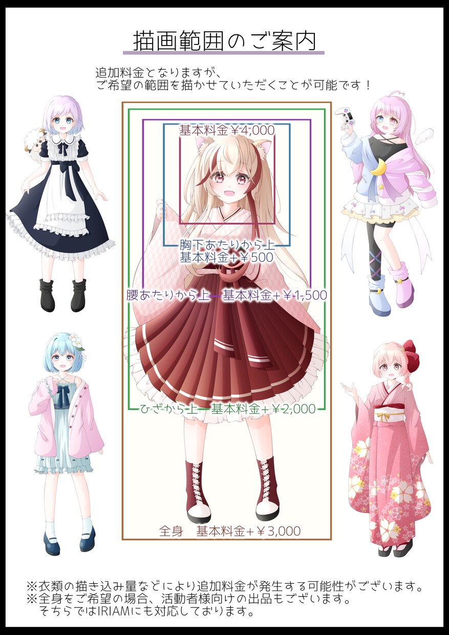 目にとまる☆可愛いイラストを描きます SNSアイコンやご活動などで使えるイラストをぜひ♪立ち絵も◎ イメージ8