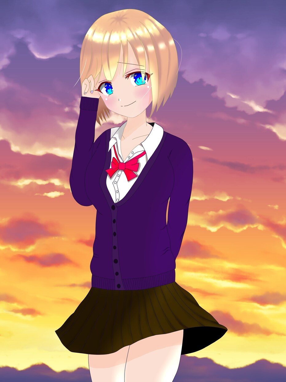 TwitterなどSNSのアイコン描きます アニメよりの創作イラストを描きます。 イメージ1