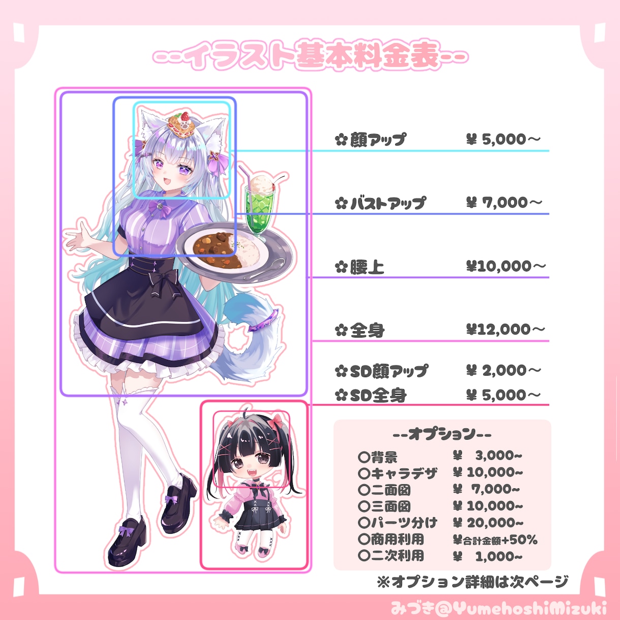 可愛いアイコンや動画、グッズ用のイラストかきます キャラデザ、パーツ分け等ご要望に幅広く対応致します！ イメージ5