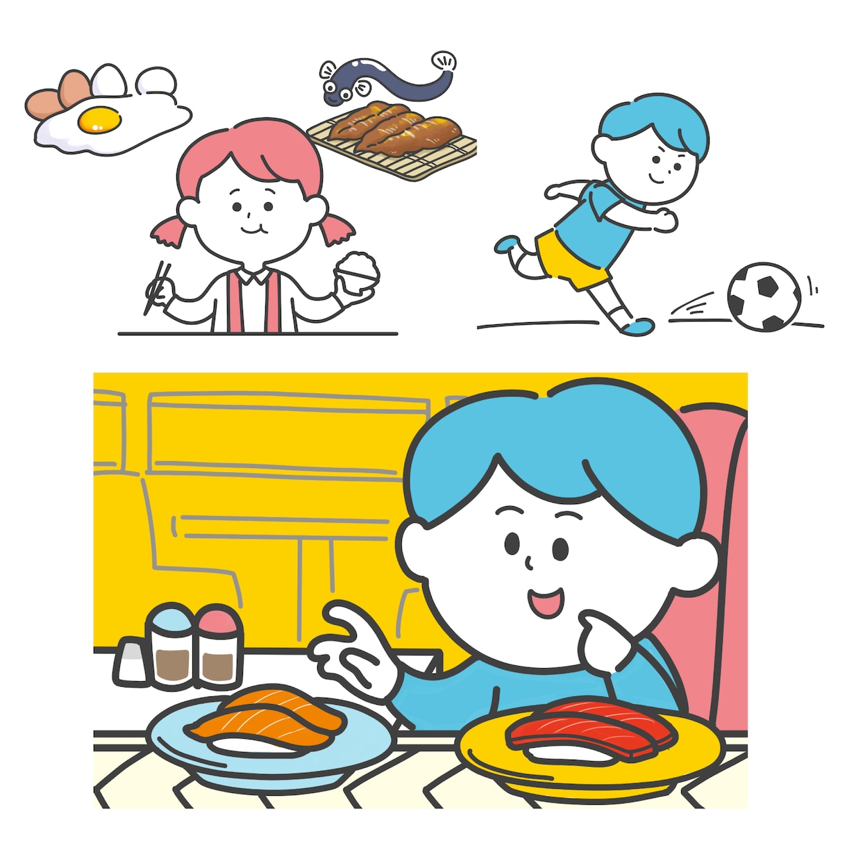 こども向けのほんわかタッチイラスト描きます 絵本の挿絵、一枚絵、チラシなど、色々ご使用いただけます！ イメージ6