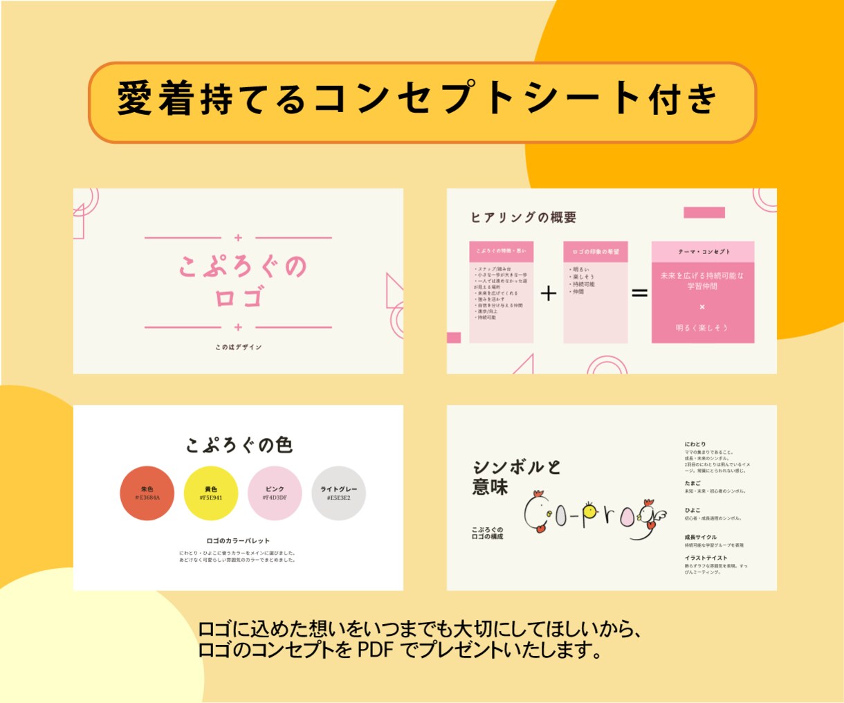 オリジナルコンセプトから愛着持てるロゴ製作します ココナラ初心者様、個人様、スタートアップの方丁寧に対応します イメージ4