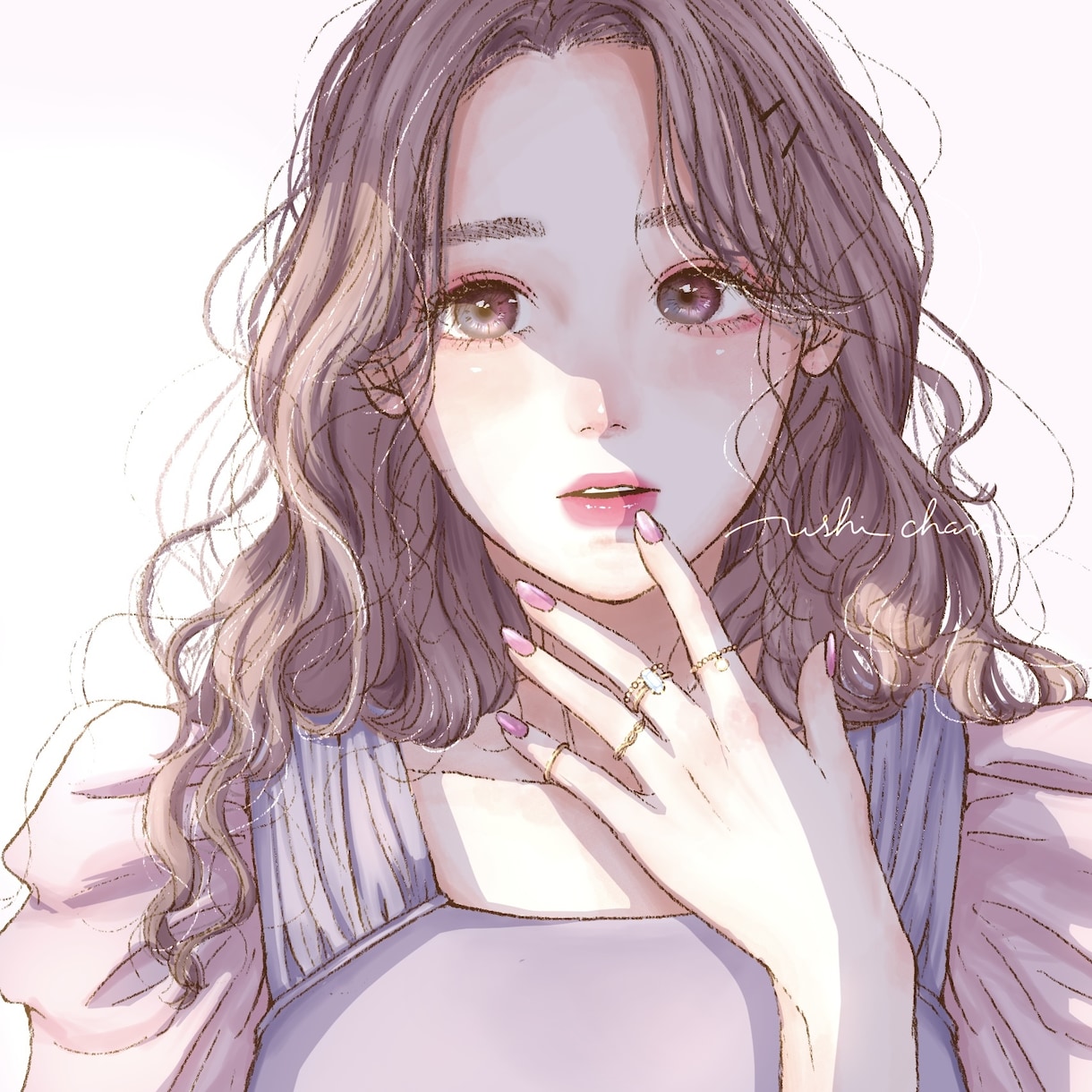 繊細で可愛い♡こだわりのアイコン等描きます アイコンの他、配信背景・商業用等、ご相談ください☺︎ イメージ3