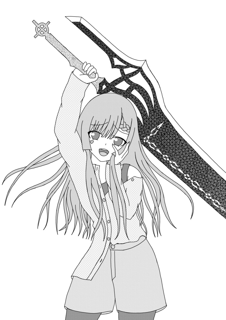 女の子のイラスト作成いたします 女の子の白黒&カラー絵を描きます。お気軽にご依頼ください。 イメージ3