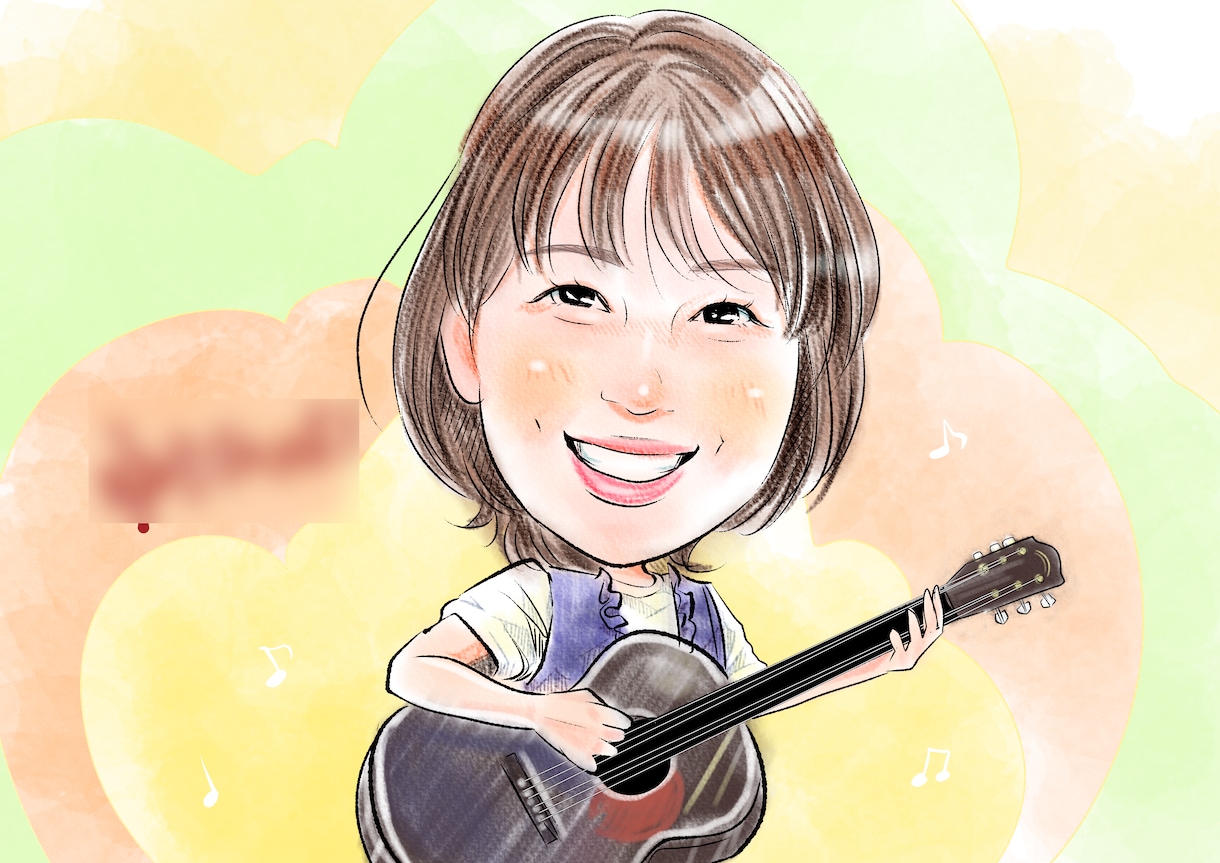SNSアイコンや名刺に☆フリーハンド似顔絵描きます 大切な想いを形に。手描き風・デジタルから選べる優しい似顔絵 イメージ7