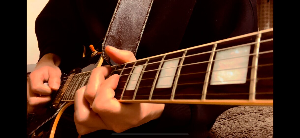 エレキギター伴奏を録音します 生演奏ならではのギター伴奏をお渡しします。 イメージ1