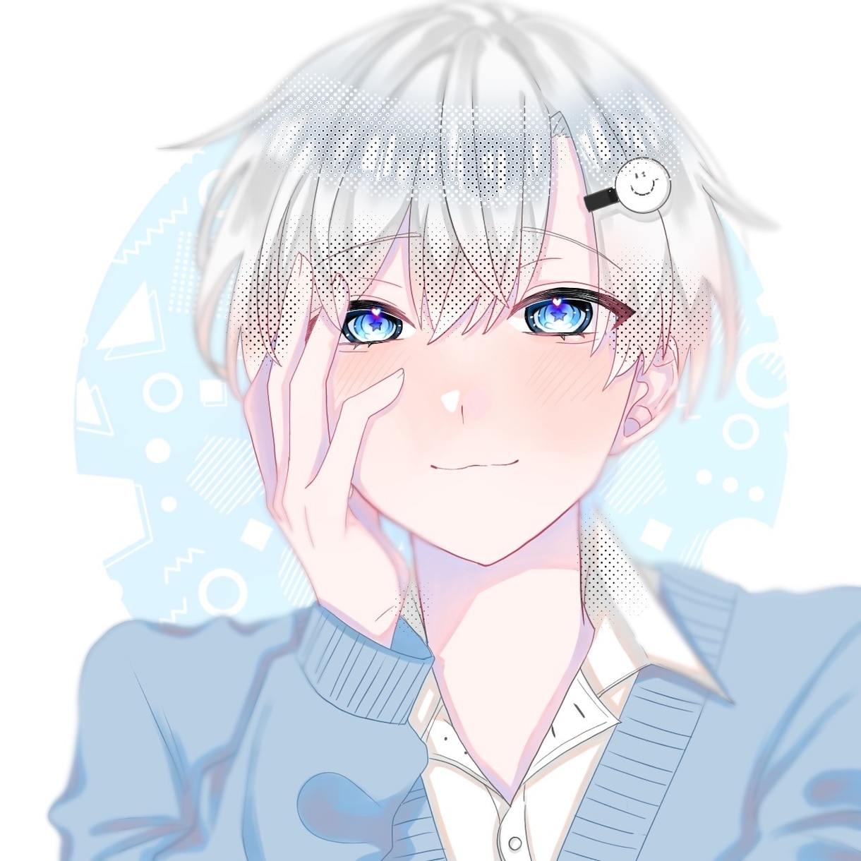 アニメテイストのキラキラな人物イラストを描きます これから各SNSで活動を始めようとしている方・活動者向け イメージ2