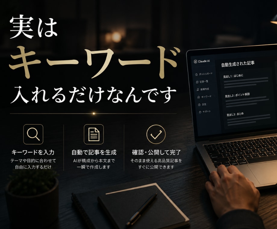 競合調査から始り記事を書くプロンプトをご提供します Claudeプロジェクトに組み込めばキーワードを実行するだけ イメージ2