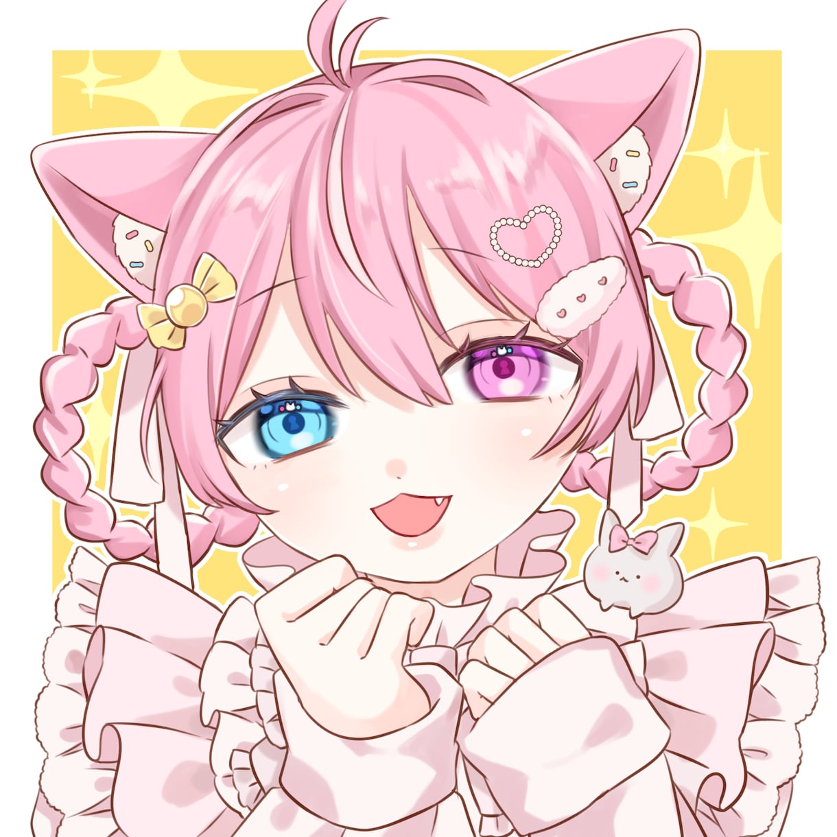 SNSアイコンなどに使えるイラストを制作します アイコンやサムネイルに使用可能です！！ イメージ1