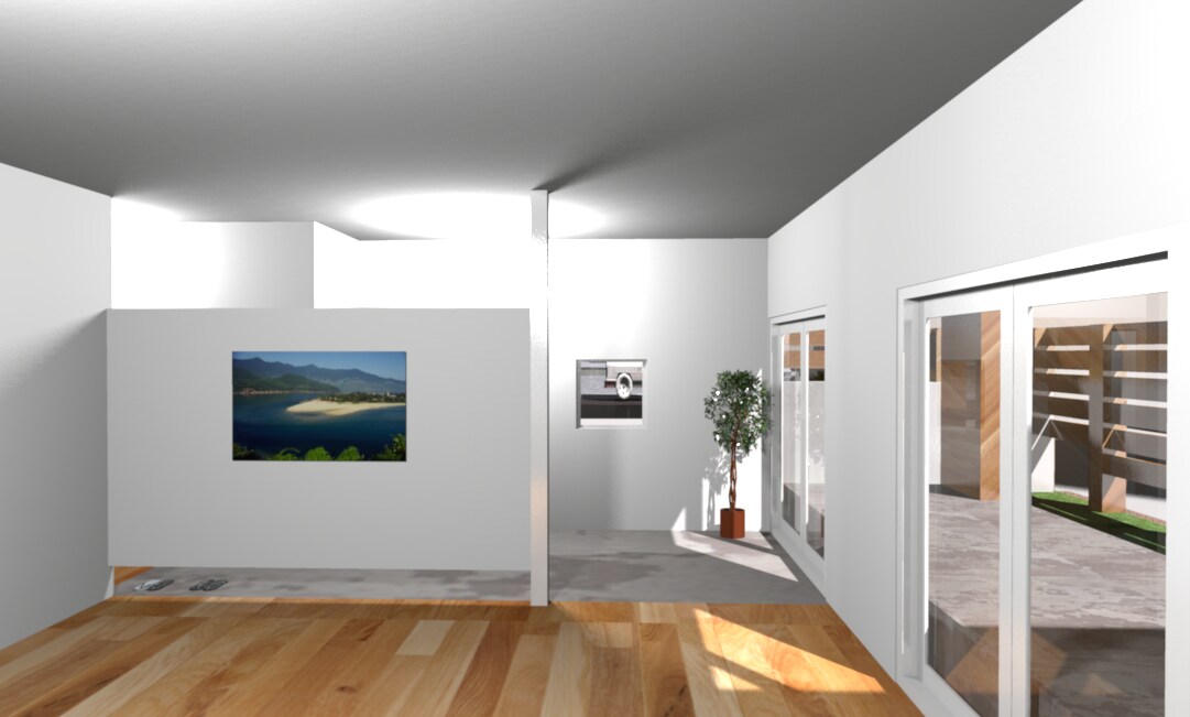 住宅や店舗の3Dイメージを作成いたします 【実績10件まで対象】割引価格で作成いたします！ イメージ2