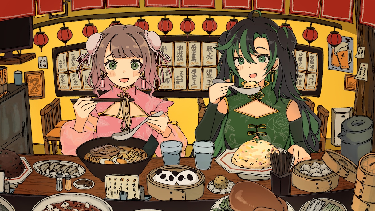 背景付き一枚絵 /MVイラスト/挿絵など描きます 密度の高いペン画風イラストや背景、厚塗りが得意です イメージ3