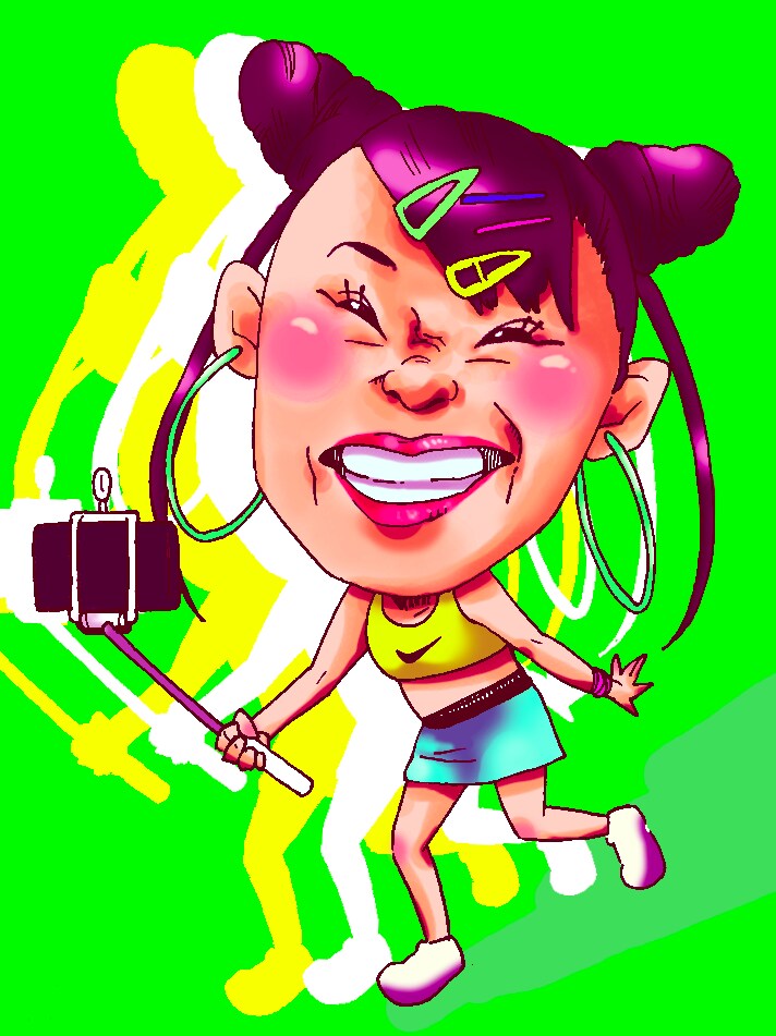 印象的な可愛い似顔絵描きます 専用のアイコンやイラストを求めている方にオススメ！ イメージ2