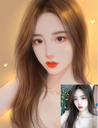 綺麗なリアル似顔絵/実写SNSアイコンを描きます 写真を元に似顔絵/受付画面、ご自身を更に魅力的に表現します イメージ6