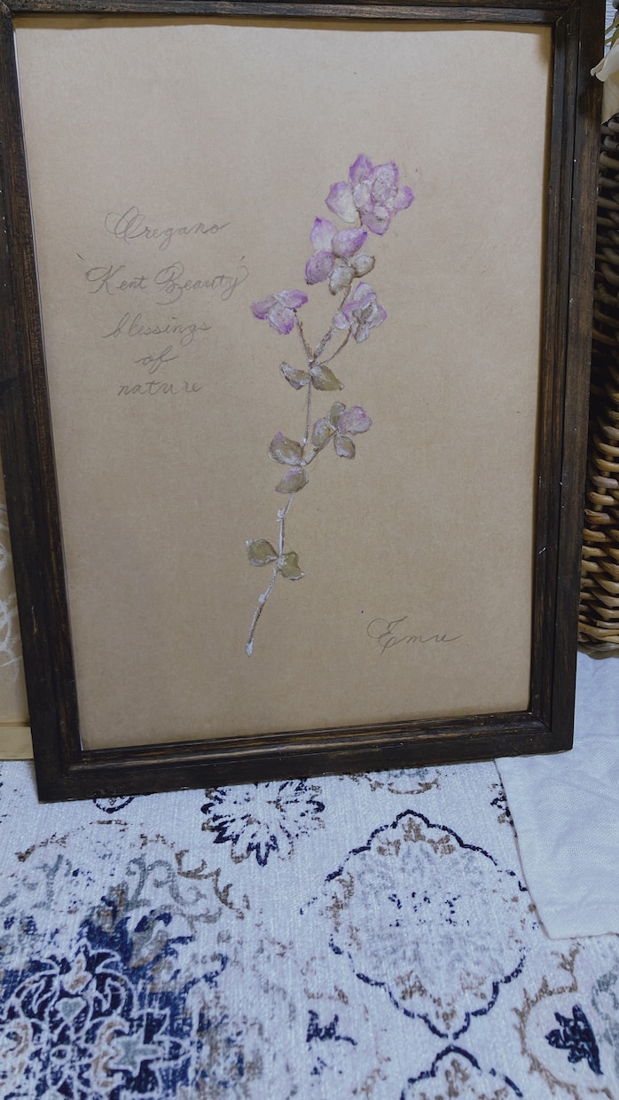 部屋に飾りたいお花の絵を描きます 大好きなお部屋、こだわりの空間に、絵を飾る楽しみを。 イメージ5