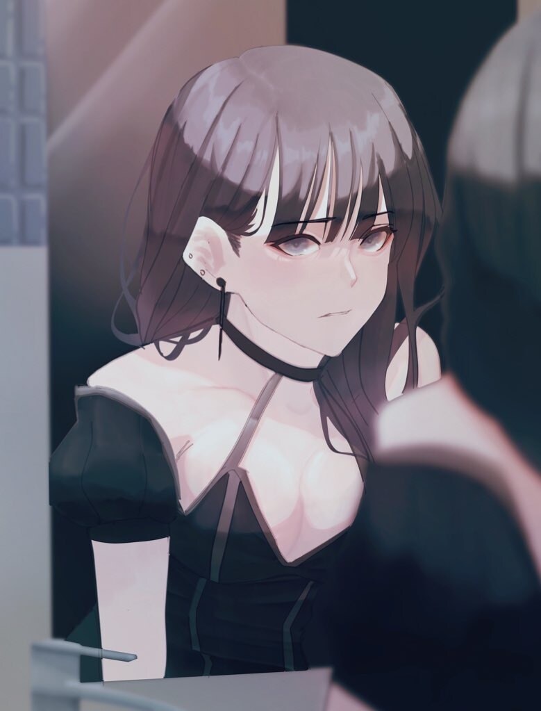 イケてる厚塗り気味イラストを仕上げます アニメ調で雰囲気のある厚塗りイラストを作成致します! イメージ9