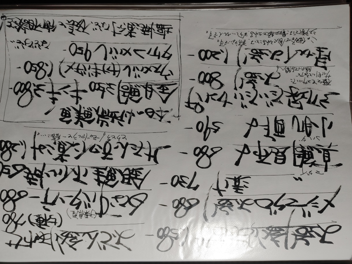 飲食店の筆ペンメニュー書きます 飲食店のメニューにお困りでは、ないですか？ イメージ8