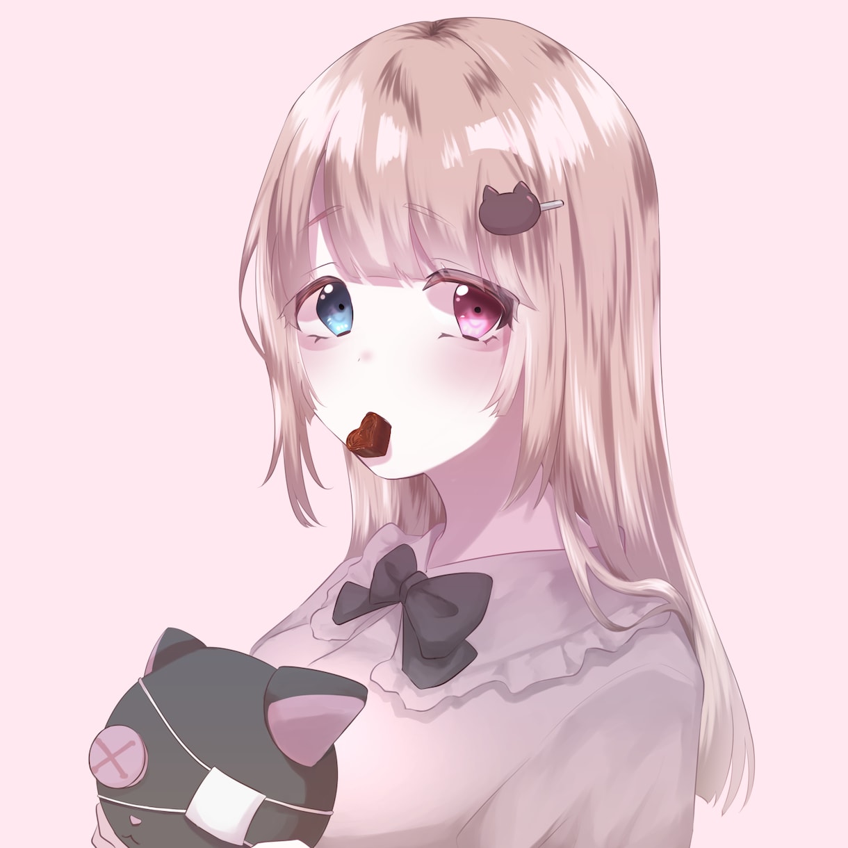 可愛い女の子のイラスト制作いたします 萌え系のかわいい女の子ならお任せください！ イメージ3