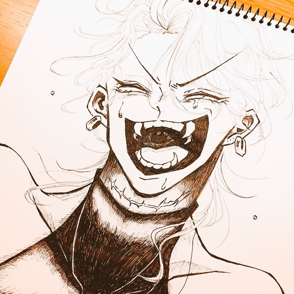 1h~1000円／生きるアナログイラスト描きます 生命の息吹を感じる絵をお届けします イメージ8