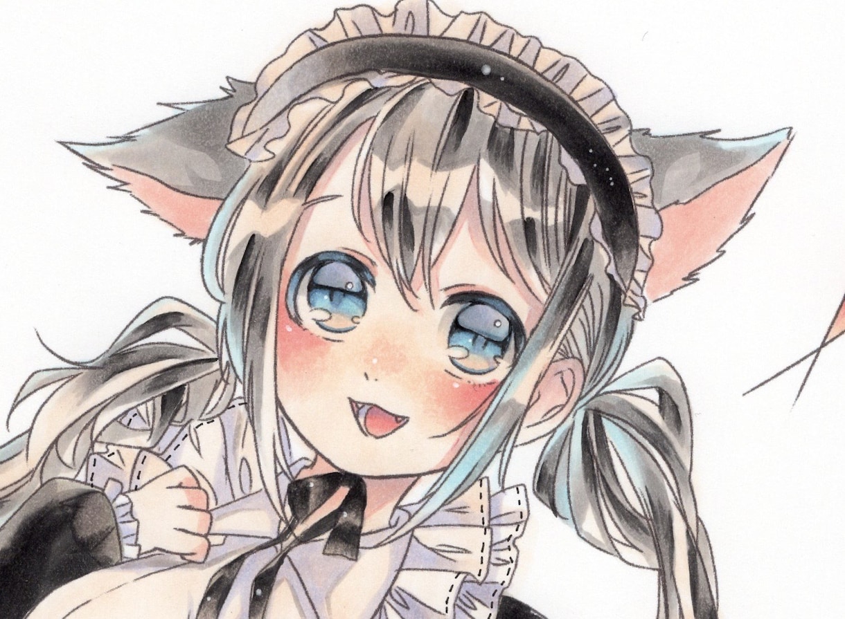 アナログアイコンイラスト描きます SNSなどのアイコンにどうぞ♪リクエストアイコンを描きます！ イメージ1