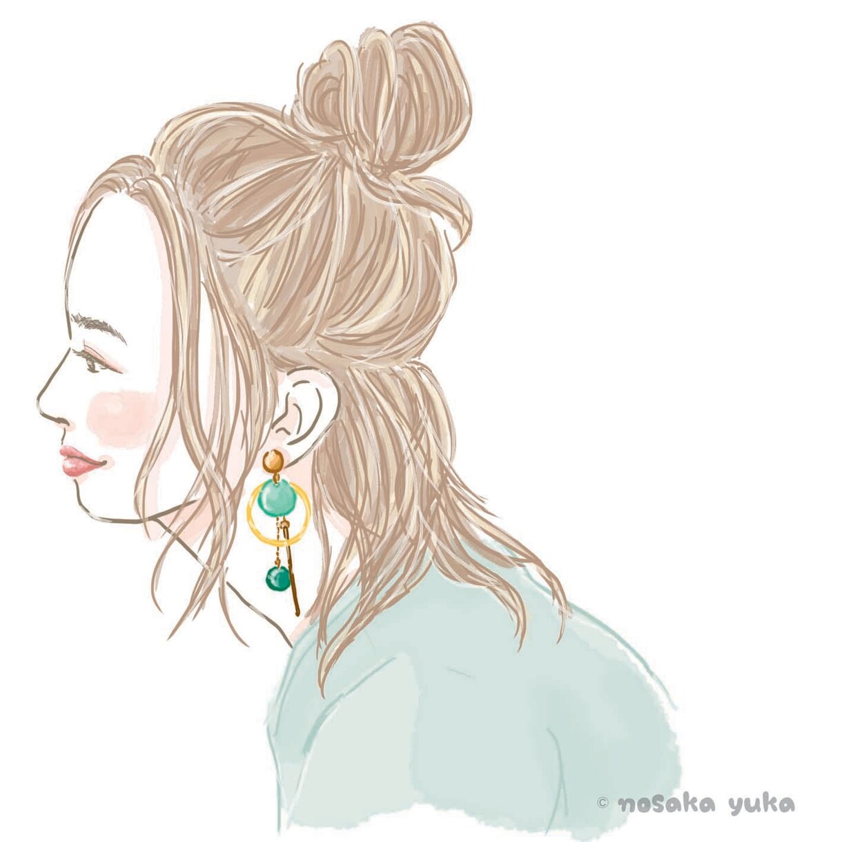 商用可♡おしゃれ♡綺麗め♡な似顔絵を描きます 印刷OK！ウェルカムボード、アイコン、記念日にも✩.*˚ イメージ8