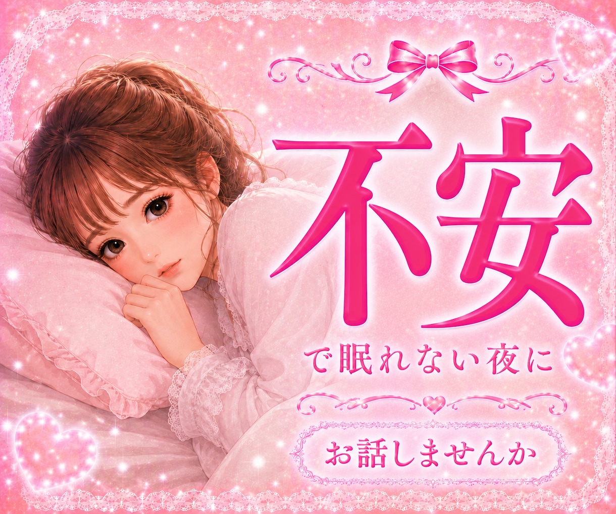 もう一人で悩まないで…恋愛の苦しさ全部受け止めます ♥️恋愛相談♥️不安で眠れない夜♥️大丈夫だよ、ここに来て イメージ1