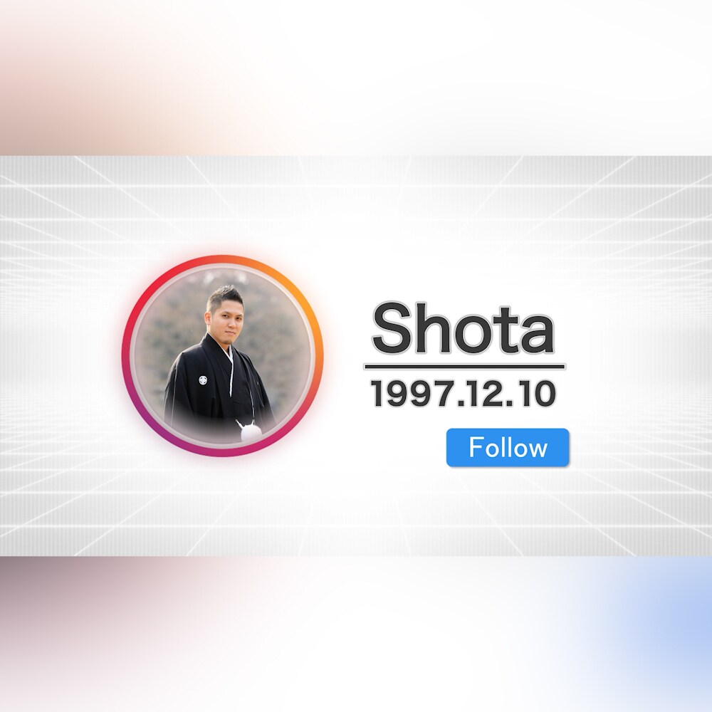 インスタのストーリー風の生い立ちムービー作ります 写真とテキスト送るだけ！長さ自由！インスタグラム風のムービー イメージ5