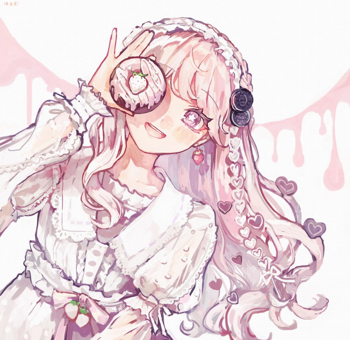 バストアップサイズのイラスト作成します 末永くご利用頂ける綺麗で華やかなイラストを作成します。 イメージ6