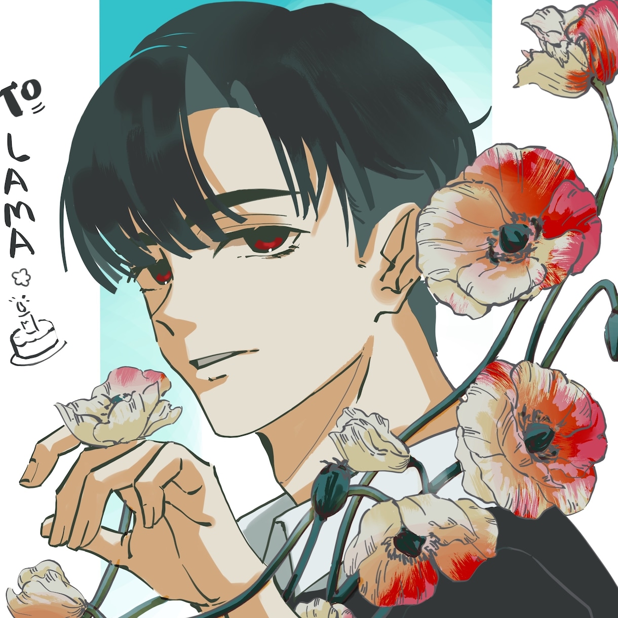 最短3日！シンプルな背景付きイラストを描きします 丁寧・誠実に対応いたします。他サイズも気軽にご相談ください！ イメージ5