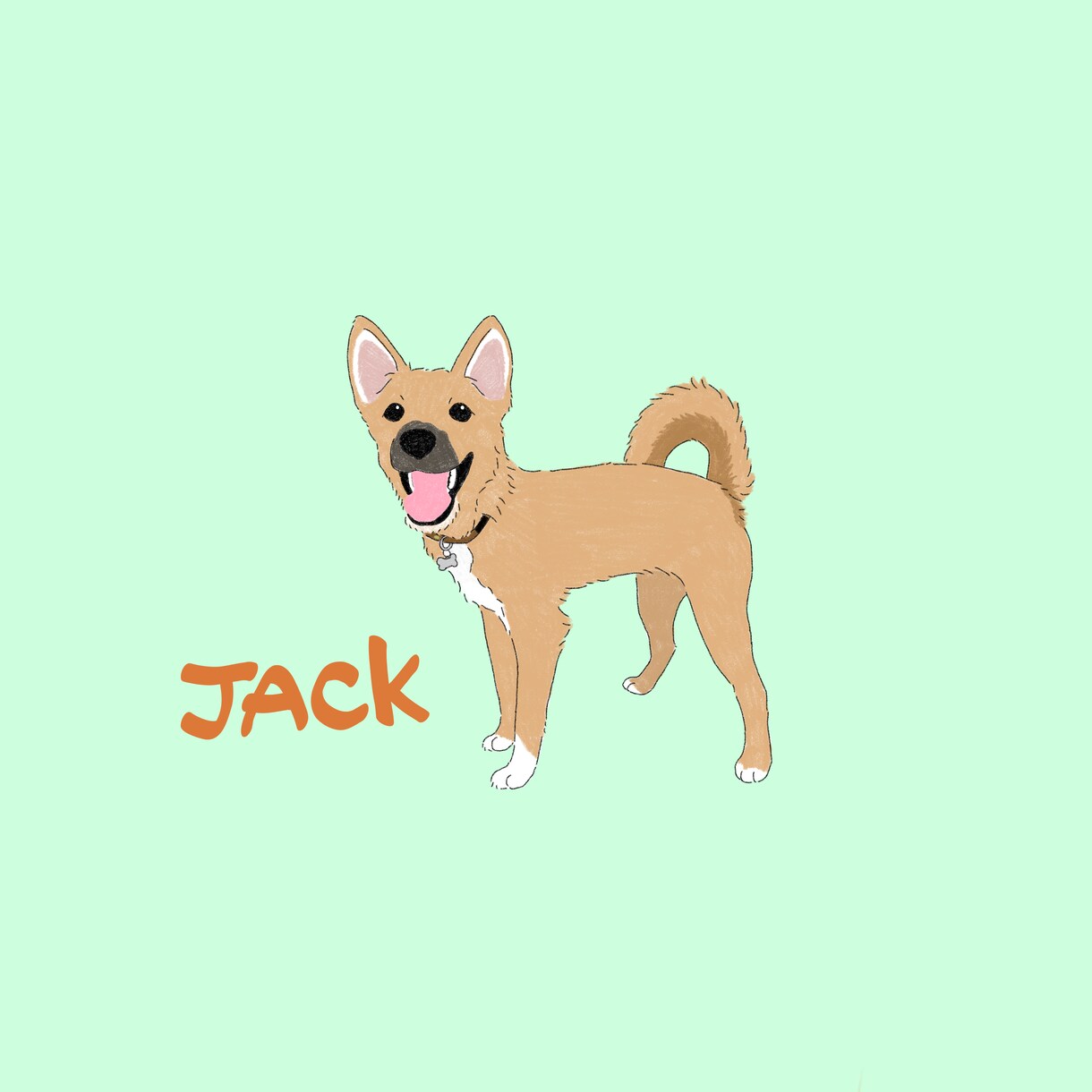 犬の似顔絵イラスト描きます あなたの愛犬のかわいい瞬間を描かせてください(o^^o) イメージ10
