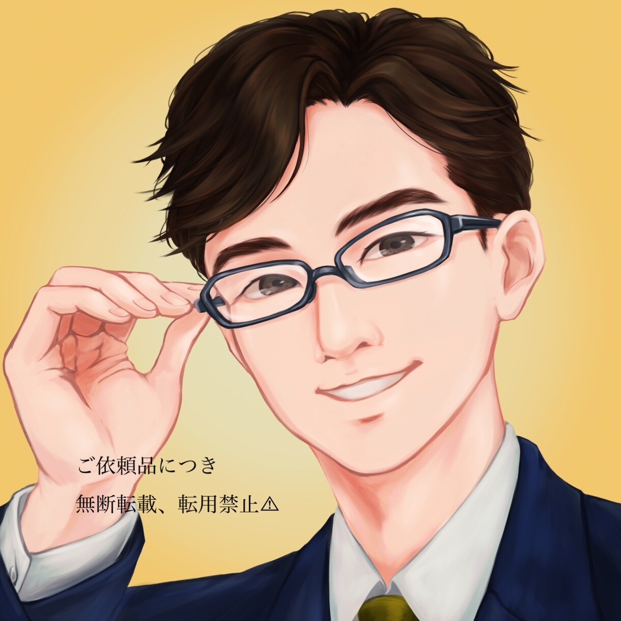 厚塗り風アイコン・ヘッダー用のイラスト描きます 綺麗かつ丁寧で、人目を引くアイコンを提供します。 イメージ9