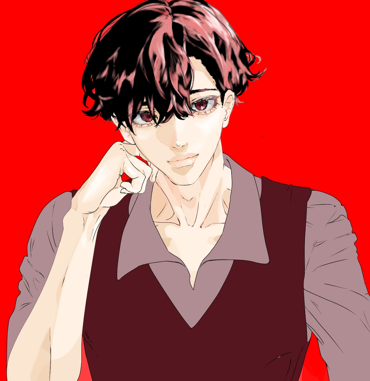 かっこいい男の子描きます かっこいい男の子イラストを皆様にお届けしたいです!!!! イメージ2