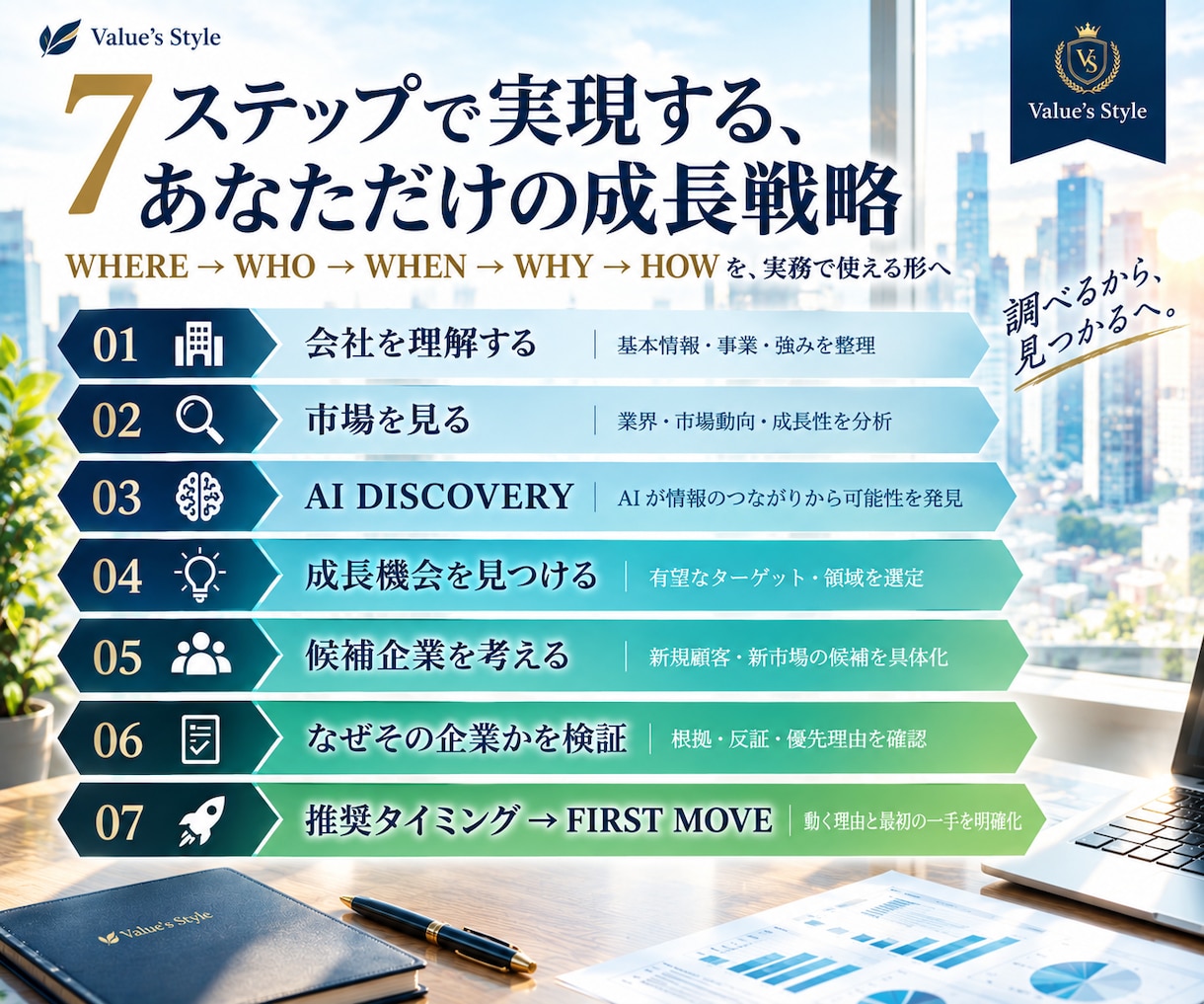 AIで企業の成長機会を発見し、営業戦略を提案します 企業の強みから、新たな顧客・市場の可能性をお届け イメージ2