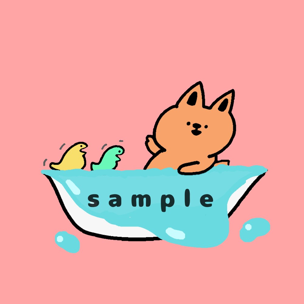 あなたを表現するゆる〜い動物イラスト描きます シンプルイラスト/各種SNSアイコン等にご使用ください イメージ7