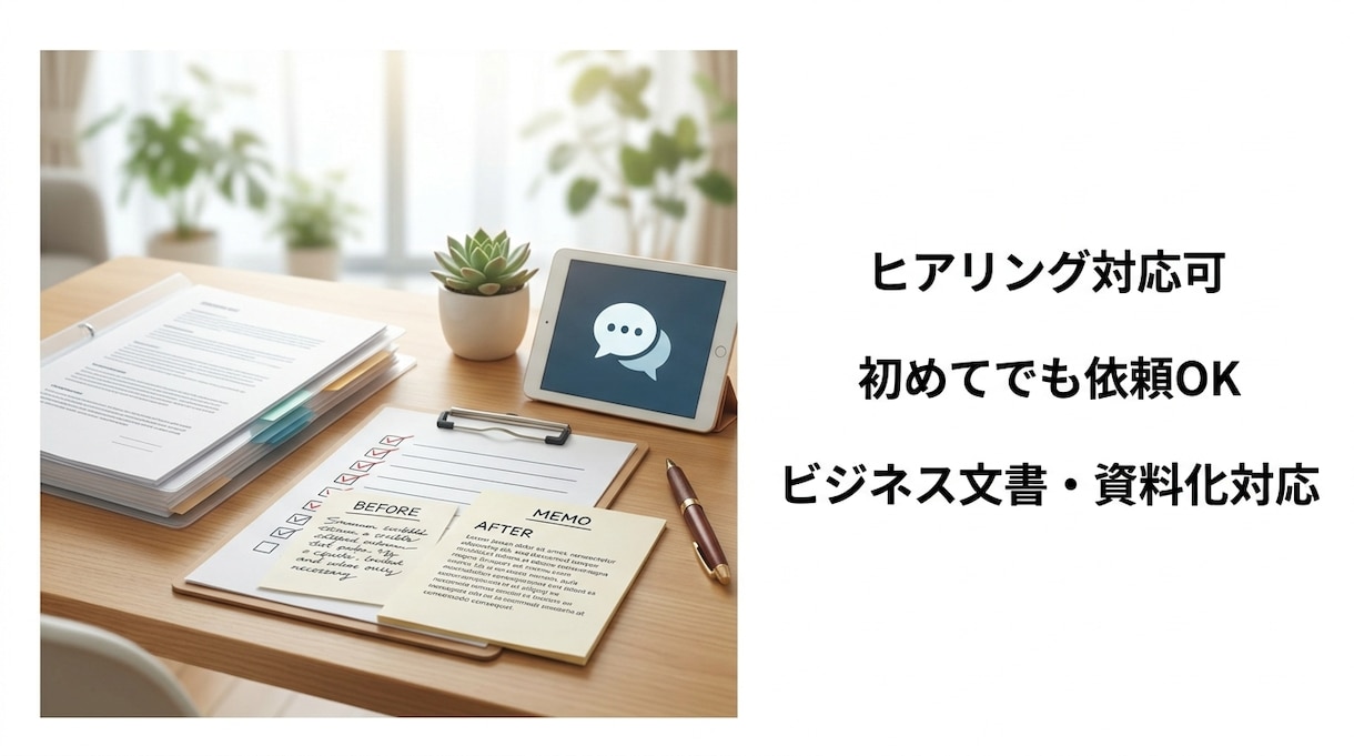 文章構造を分析し改善します 伝わる文章へ構造から再設計。整え、使える形にします イメージ3