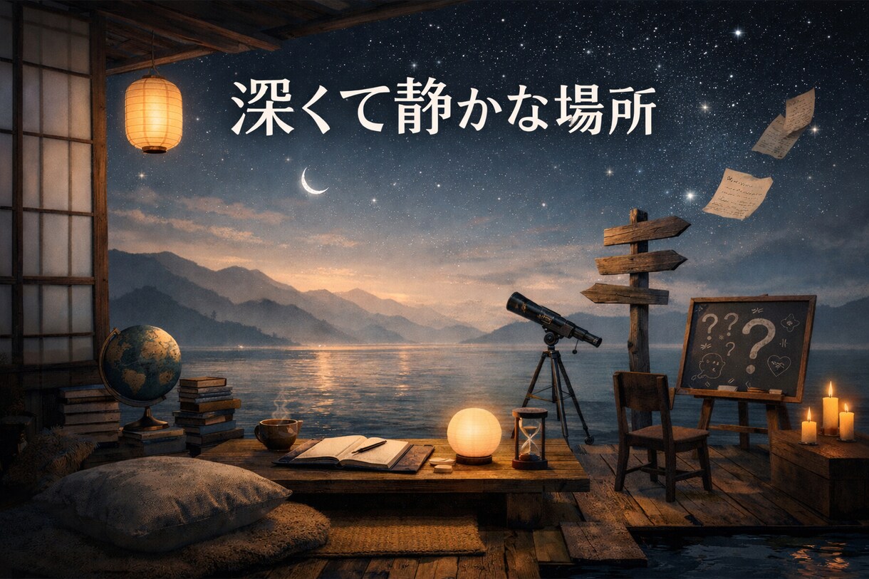 生き方とキャリアを重ねる静かな時間を作ります 正解探しより、問いを一緒に育てます イメージ1