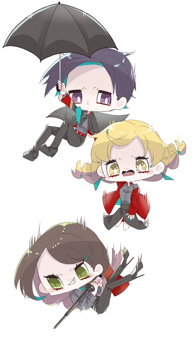 頭でっかちなミニキャラ、描きます ポップなアイコンからアクキー等グッズの原画にも！ イメージ3