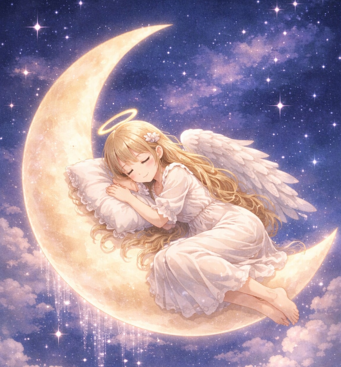 眠る前に...お話を聴きます 一日が終わって、ベッドに入ったのに頭が止まらない夜に... イメージ1