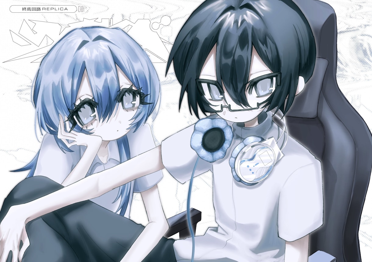 お任せイラスト描きます 配信サムネやMVでもご使用できる1枚絵をご提供いたします！ イメージ4